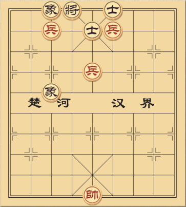 3 tốt khó thắng sĩ tượng toàn