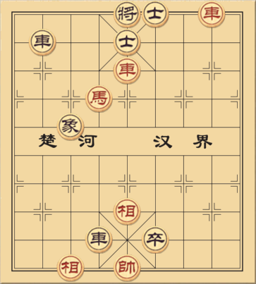 Hai xe mã vs hai xe tốt